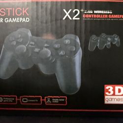 GAMESTICK + 2 Wireless Controllers FOR SALE 🔥🎮