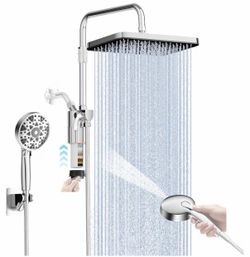 12 Inch Dual Shower Head Filtration for Skin and Hair Care