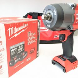 M18 Milwaukee FUEL MID-TORQUE 1/2" Impact Wrench PRO- Combo Kit 