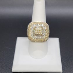 14k BEGETE And Round Stone