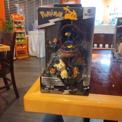 Pokemon Figures And Display With Box