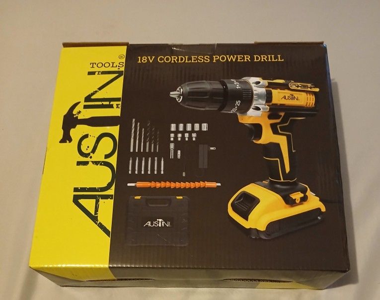 18v Cordless Power 🔋 Drill New Tools