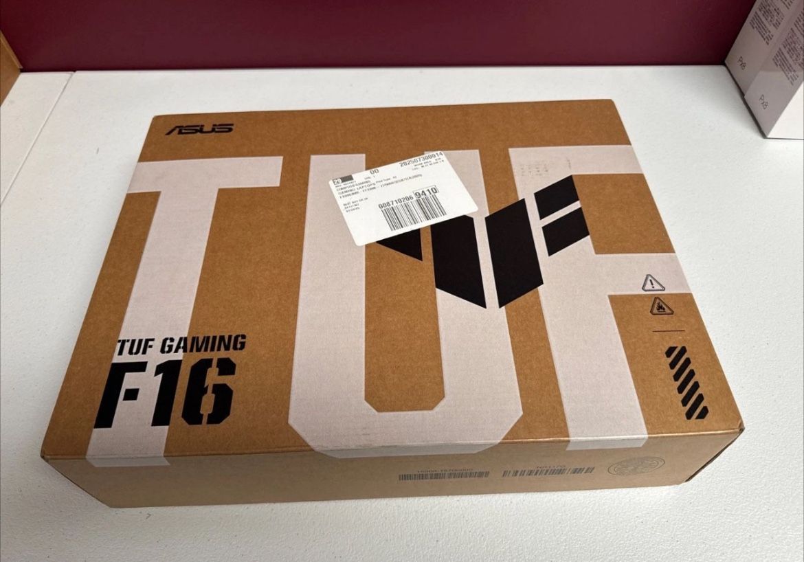 16” Asus TUF gaming FHD+ 165hz laptop i7 14650HX 32Gb RTX 5060 1Tb 