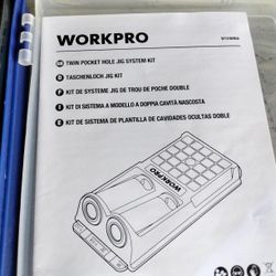 Workpro Twin Pocket Hole Jigsaw System