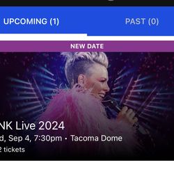P!NK Tickets 