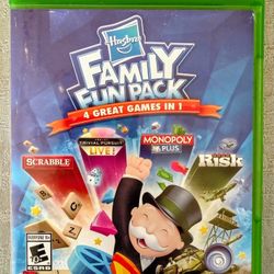 Hasbro family fun pack for Xbox One tested and working $10 