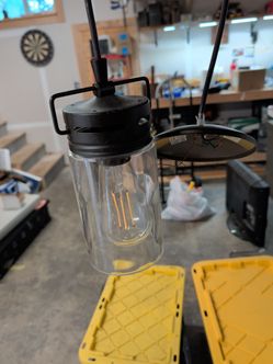 Hanging pendant light