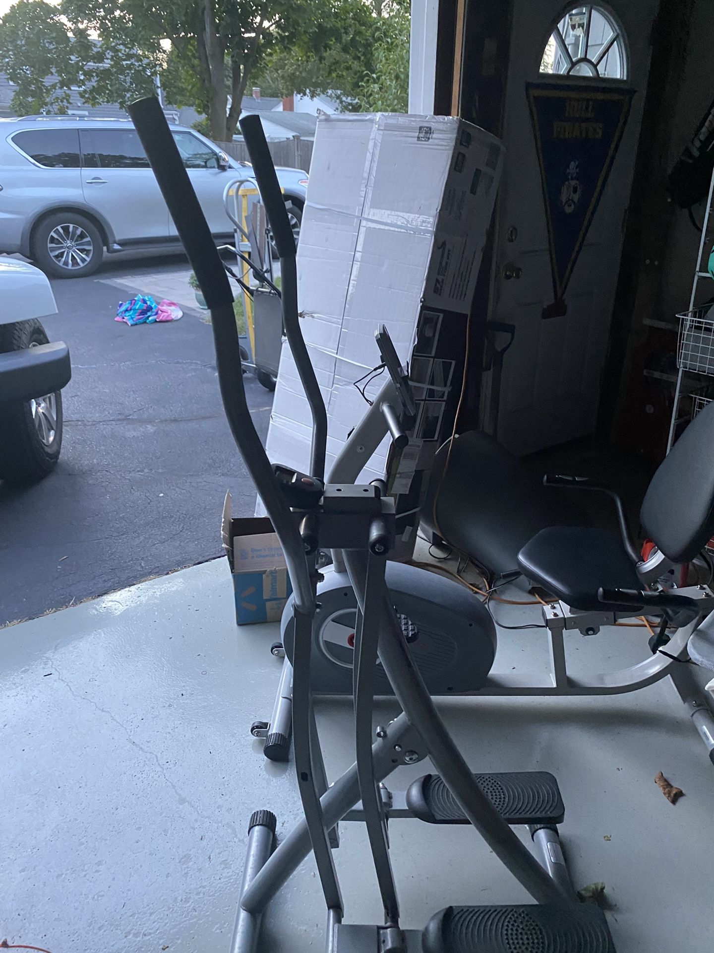 SUNNY exercise bike and elliptical