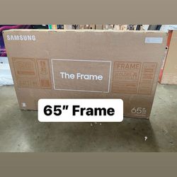 SAMSUNG 65-Inch Class QLED 4K The Frame LS03B Series, Quantum HDR, Art Mode, Anti-Reflection Matte Display, Smart TV w/ 