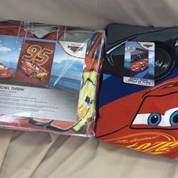Cars McQueen Twin Blanket & Beach Towel 