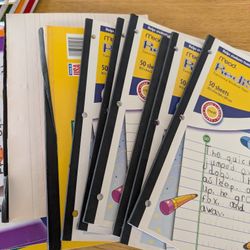 Lot Of CHILD'S PRIMARY Handwriting Practice Paper