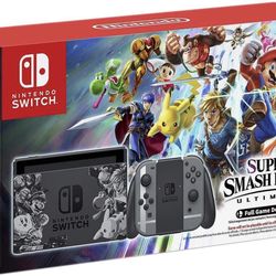 Nintendo  Switch  Super Smash Bros Bundle (New) 