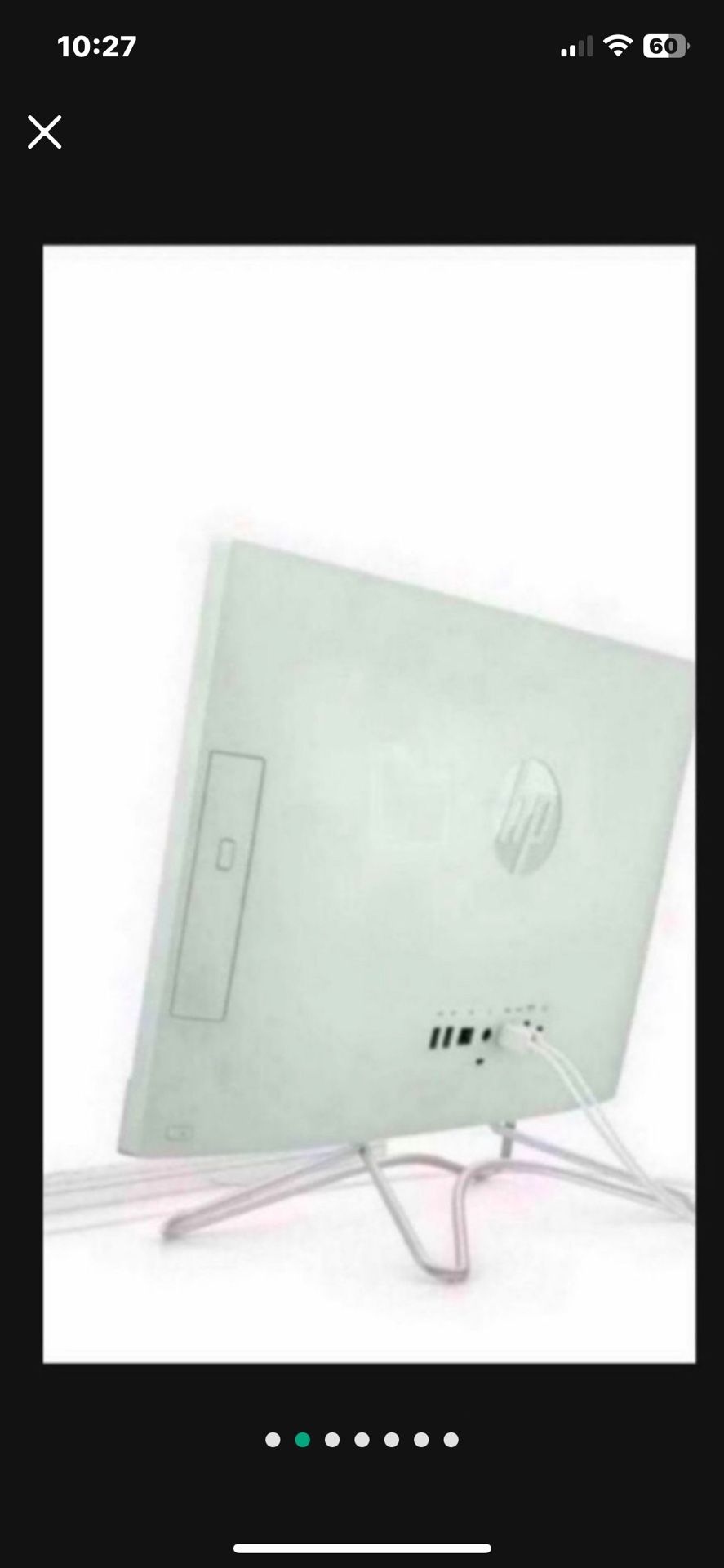 HP 22- All-in-One PC, 22" Display, Intel Celeron G4900T 2.9 GHz, 4GB RAM, 1TB HDD