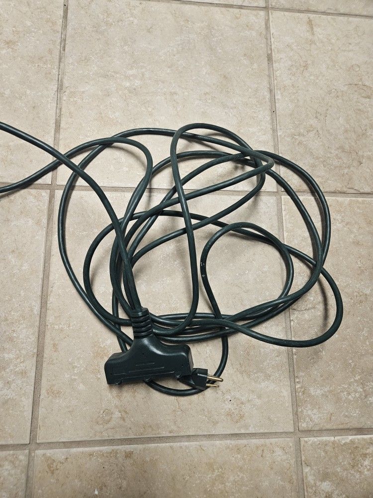 3 Plug Extension Cord
