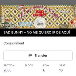 Bad bunny - No Me Quiero Ir De Aqui