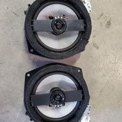 Stock Front Door Speakers For A Subaru Wrx Sti