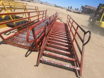 used metal stairs 3x20 ft   20 steps