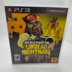 Red Dead Redemption: Undead Nightmare PS3 CIB With Map Poster 