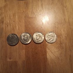 1971, 74, 76, 78 - Eisenhower Dollars