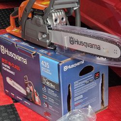 New HUSQVARNA 435 40.9-cc 2-cycle 16-in Gas Chainsaw
