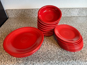 Red Fiestaware