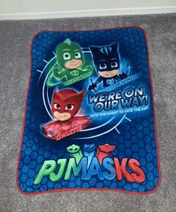 PJ Masks Super Soft Micro Raschel Throw, 46 in x 60 in