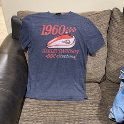 Size Medium,1960 Harley, Davidson, Exceptional T-Shirt.