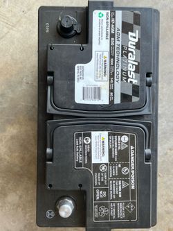 Duralast car battery