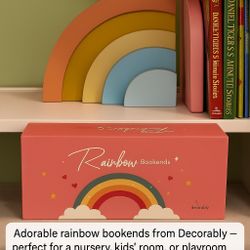 🌈 Rainbow Bookends 