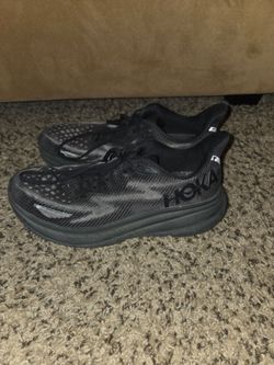 Hoka Black Men's running shoes- Size 9.5