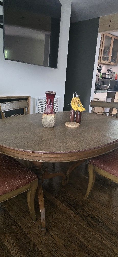 Antique Table And Chairs