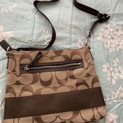 Coach cross body purse