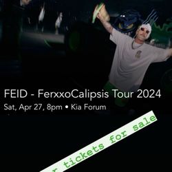 Feid Concert Tickets FerxxoCalipsis Tour 2024