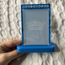 pokemon card holder x 4 - blue 