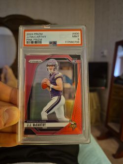 2024PrizmJJMcCarthyPinkPrizm#400 Psa9