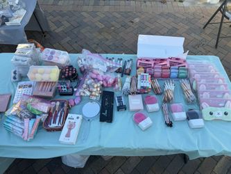 Makeup Eyelashes Liners Lip Gloss Etc.