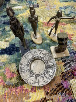 Statues Three pieces