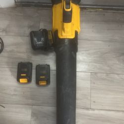 DeWalt Blower With Batteries