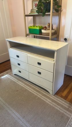 All wood dresser