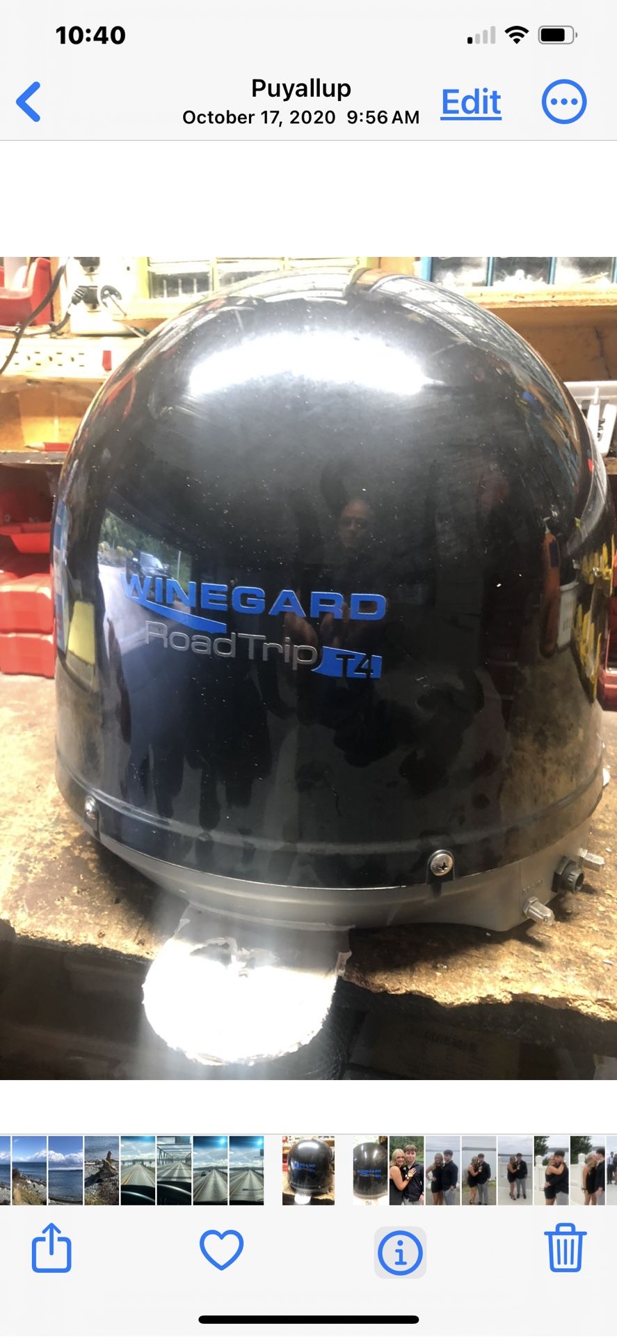 Wind guard Satilite In Motion