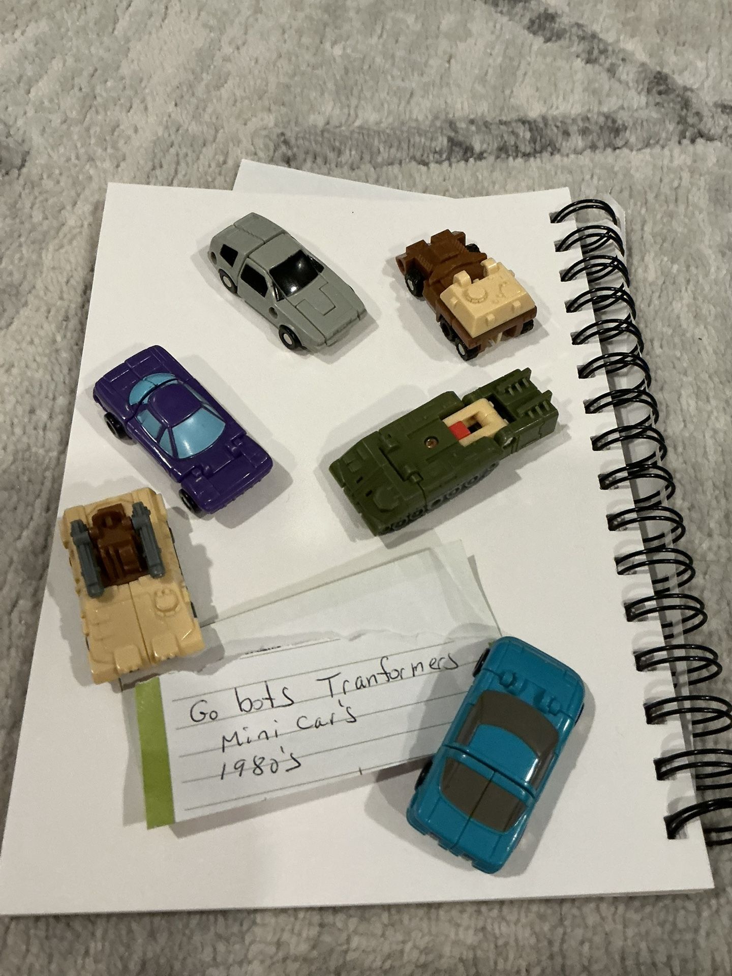 Vintage 1990s Mini Transformers 