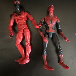 Marvel Legends Spider-Man And Scarlet Spider