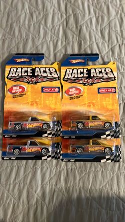 Hot Wheels Race Aces Chevy 1500 – Lot of 4