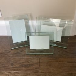 Glass Picture Frames Set Of 3
