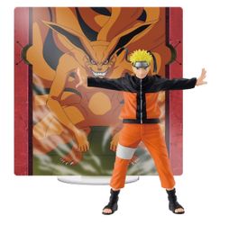 Naruto Uzumaki Action Figure with Kurama Backdrop