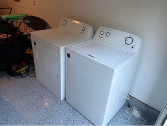 Amana Washer and dryer
