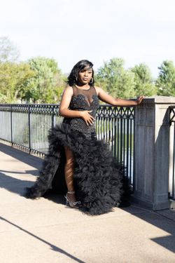 Luxury Black Prom Dress