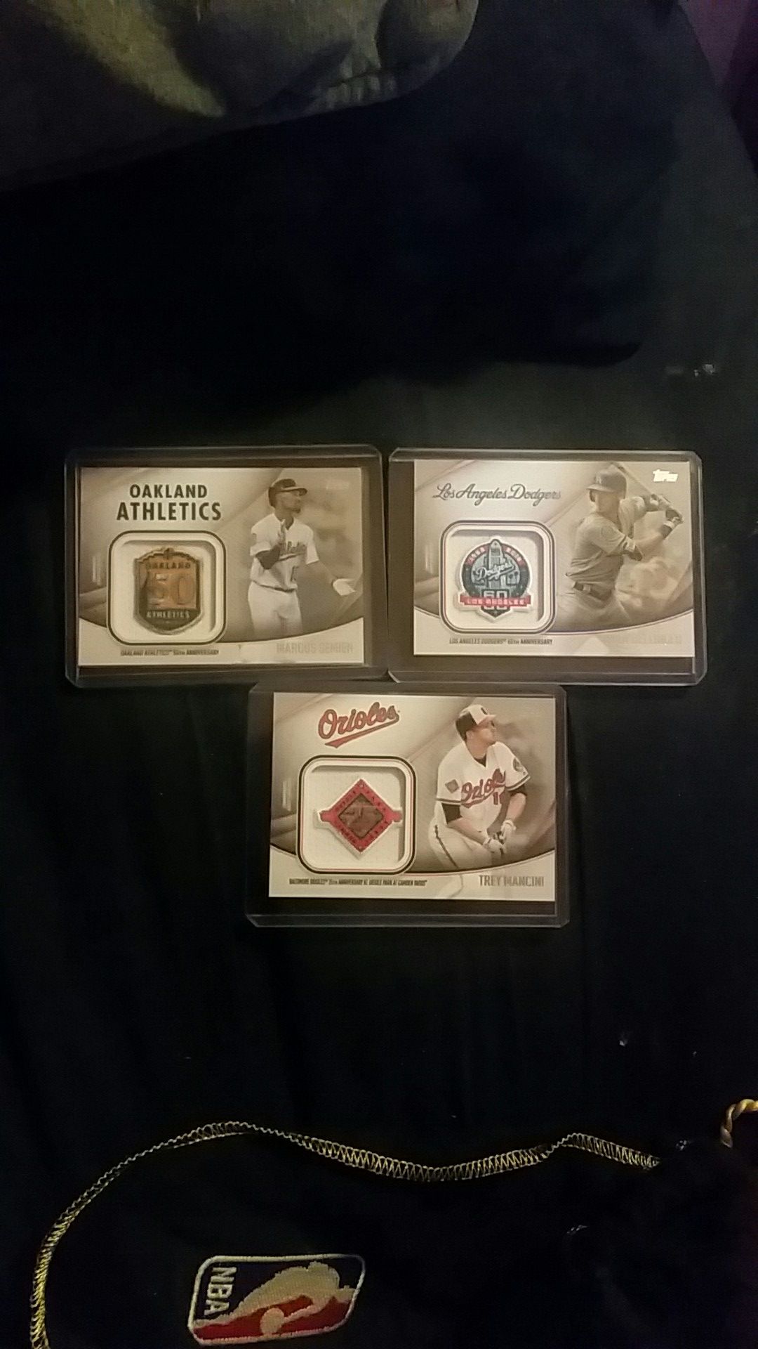 2020 Topps jumbo jersey sleeve lot