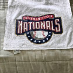 Washington Nationals Towel With Clip