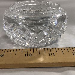 Vintage Waterford Heavy Leaded Crystal Ashtray